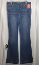 New SPANX VINTAGE INDIGO FLARE Womens XL Blue Pull-On Jeans 20456R NWT