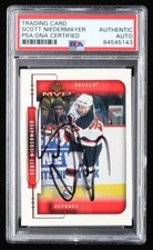 Scott Niedermayer Signed 1999-00 Upper Deck MVP #118 Card Auto PSA
