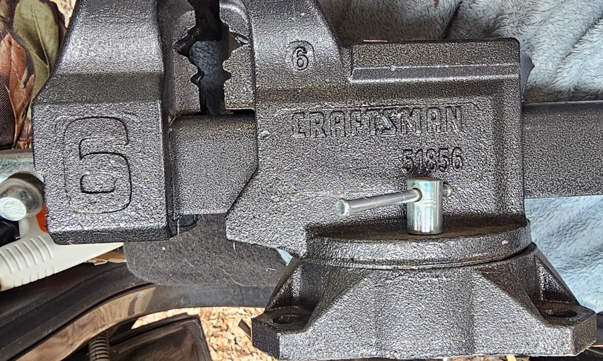 Vintage CRAFTSMAN 6" Swivel Bench VISE 51856 eBay