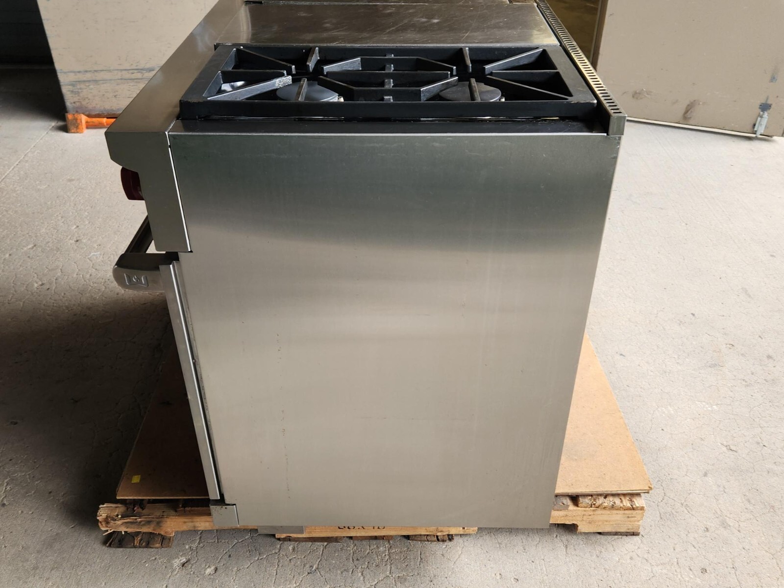 Wolf 48" Dual Fuel Range 4 Burner, Dual Oven, Infrared Griddle and Grill eBay