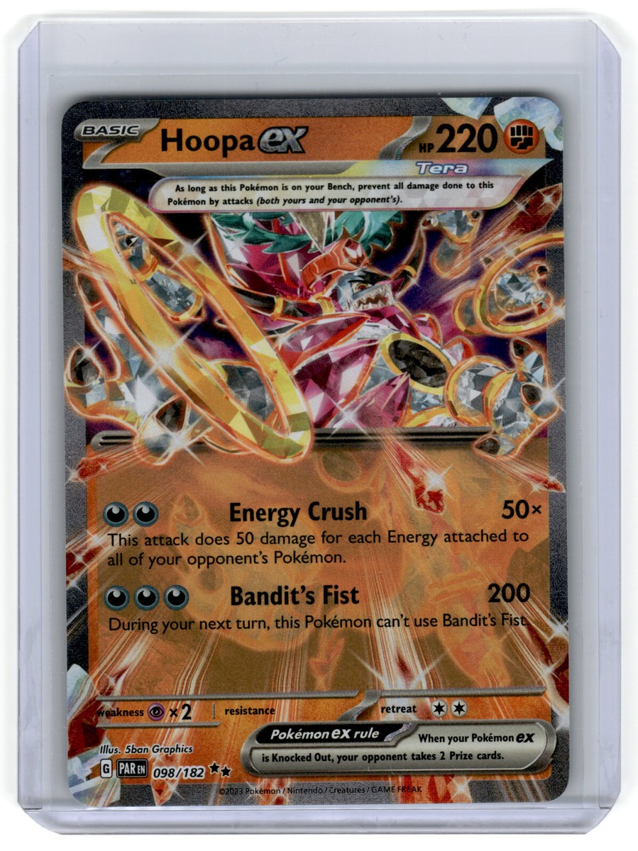 Pokemon Hoopa ex 098/182 Paradox Rift Scarlet & Violet