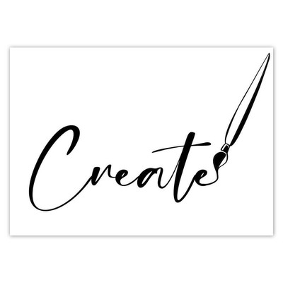 Gift Sticker : Create For Artist Painter Creativity Poet Classic Arts Birthday