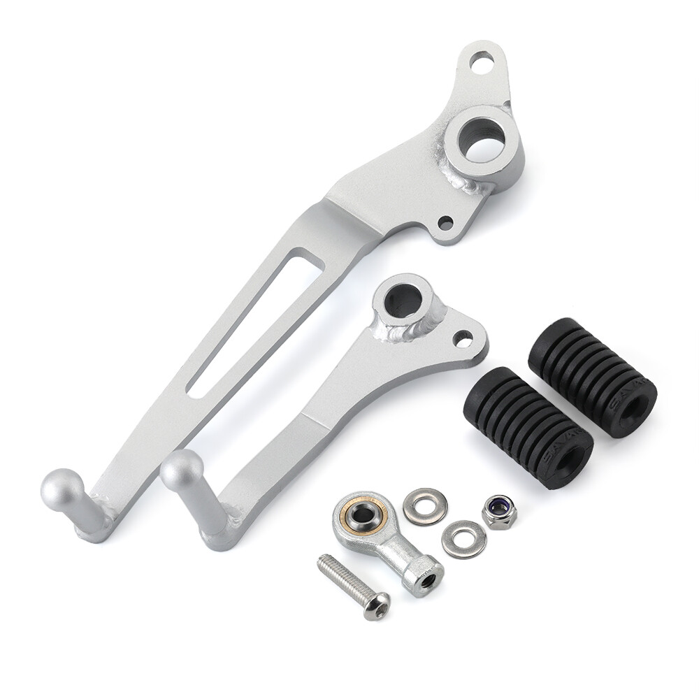 RGK 520 UF20 SET COPPIA POGGIAPIEDI PASSEGGERO TOURING GILLES TOOLING Yamaha Tenere 700 2019 2022 - Foto 11