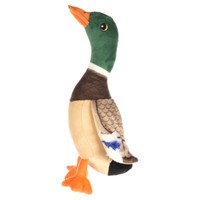 Flamingo Hundespielzeug Paloma Ente Braun PlüSch 33 Cm Mit Squeaker