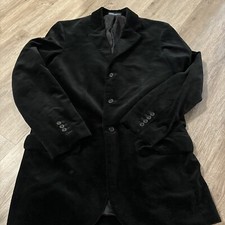 Polo Ralph Lauren men's Polo Soft Black Velvet Sport Coat Small retail 498 EUC