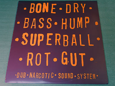 EX-/EX- !! Dub Narcotic Sound System/Bone Dry/1996 K 12'' Single EP