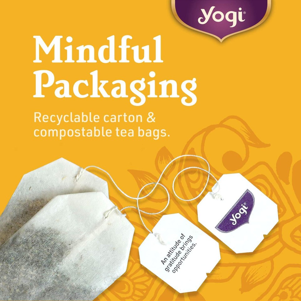 Yogi Tea Stress Relief & Herbal Tea Variety Pack 16 Tea Bags per Pack