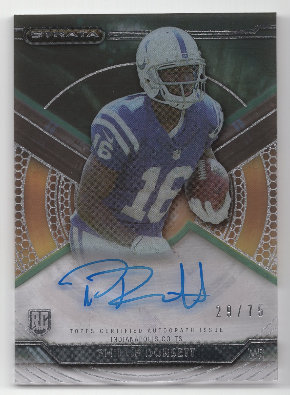 Phillip Dorsett Topps Strata Autographs #SAPD Green