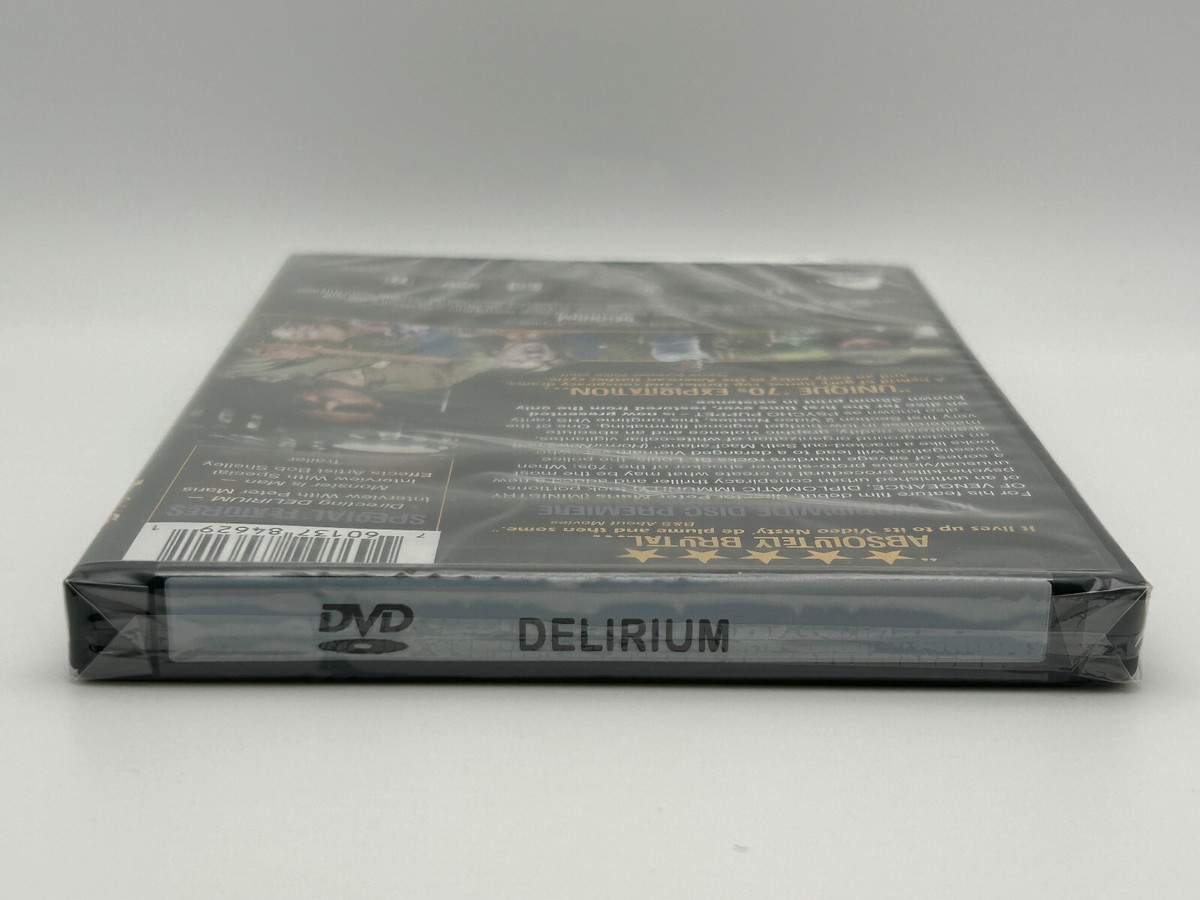 Delirium (1979) DVD Severin 70s Proto-Slasher Thriller NEW
