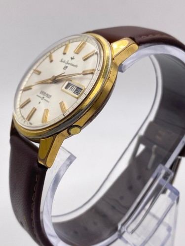 Rare vintage Original Seiko sportsmatic 5 (418970) Automatic Watch | 21 Jewels - 第 10/13 張圖片