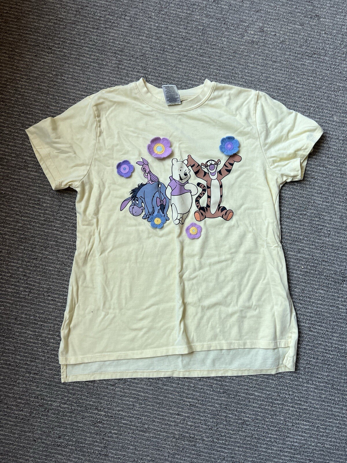 Disney Winnie The Pooh Women's Soft Short Sleeve Graphic Print T-Shirt