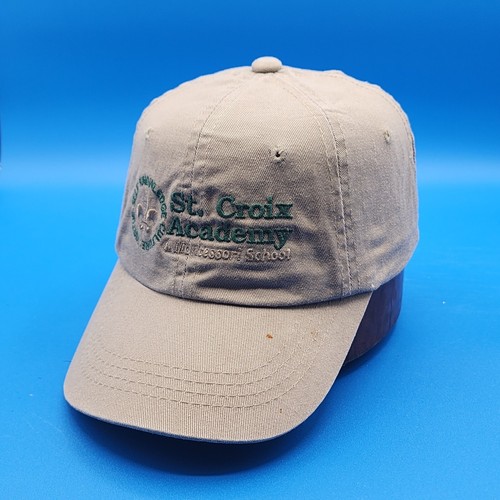 St. Croix Academy Hat Cap Men's Strap Back Adjustable Montessori - Picture 8 of 11