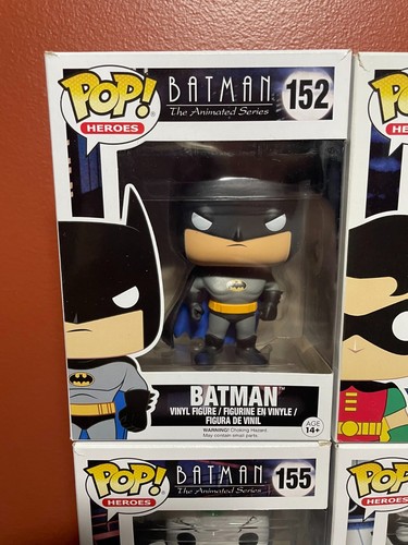 BATMAN: THE ANIMATED SERIES: Complete Series 1 (152-157) Funko POP, Vaulted - Picture 7 of 14