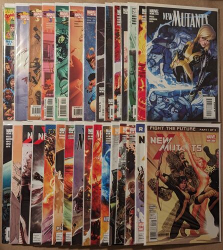 Lot de 30 bandes dessinées The New Mutants - Photo 1/17