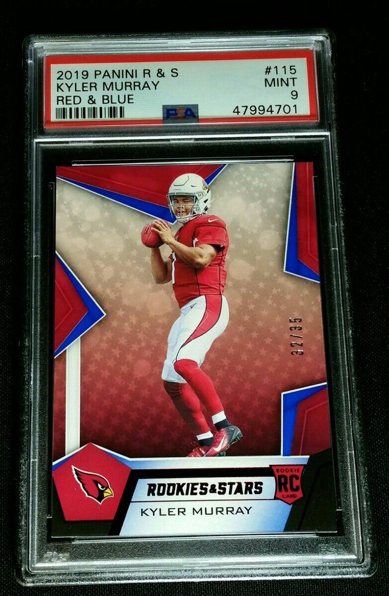 Kyler Murray Panini Rookies & Stars #115 Red & Blue