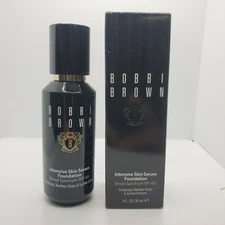 Bobbi Brown Intensive Skin Serum Foundation SPF40 GOLDEN W-074 Full Size 1oz