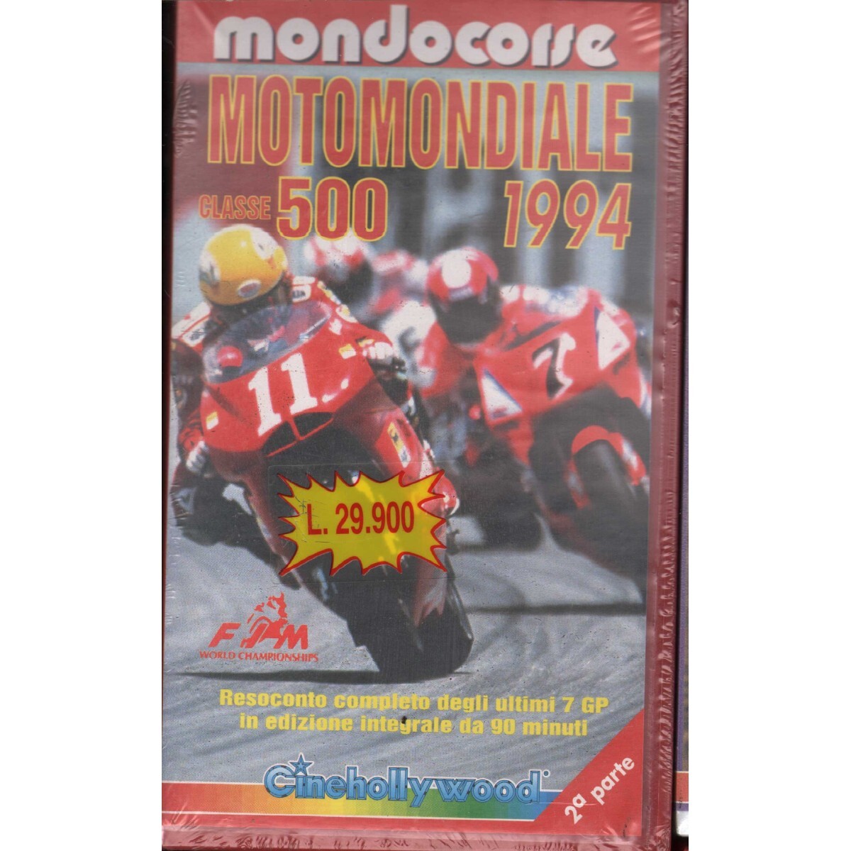 World Championship 500 Class, 1994 VHS Mondocorse Univideo - CHV8200 Sealed
