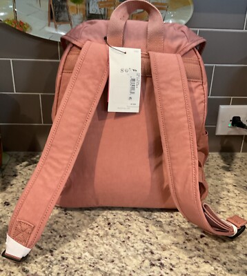 Kipling Backpack Fiona Rose Gold New W Tags NWT Kipling Fiona Backpack, Kind Rose | eBay main image 4