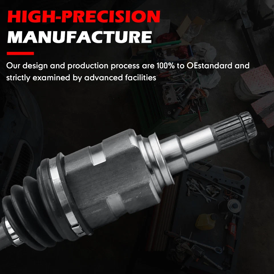 Eje delantero derecho del lado del pasajero CV para Toyota Corolla 2003-2018 tracción delantera Foto 3 de 4