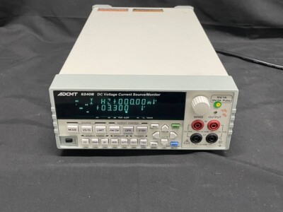ADCMT 6240B DC Voltage Current Source/Monitor USB Used JPN | eBay