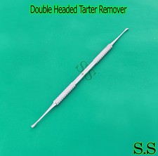 3 Pieces New Double Headed Tarter Remover Scraper Stainless
