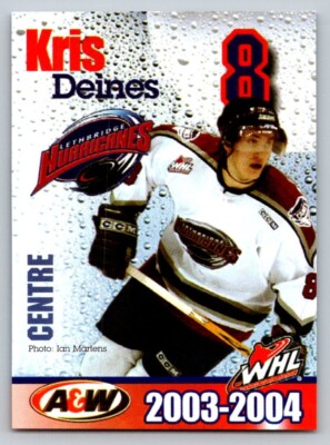 Kris Deines 2003-04 Lethbridge Hurricanes
