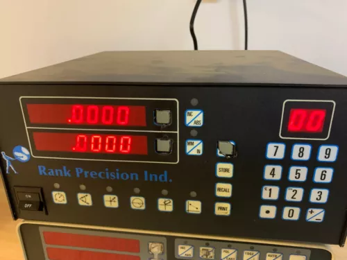 Rank Precisoin Quadra Chek II DRO Digital Readout Display