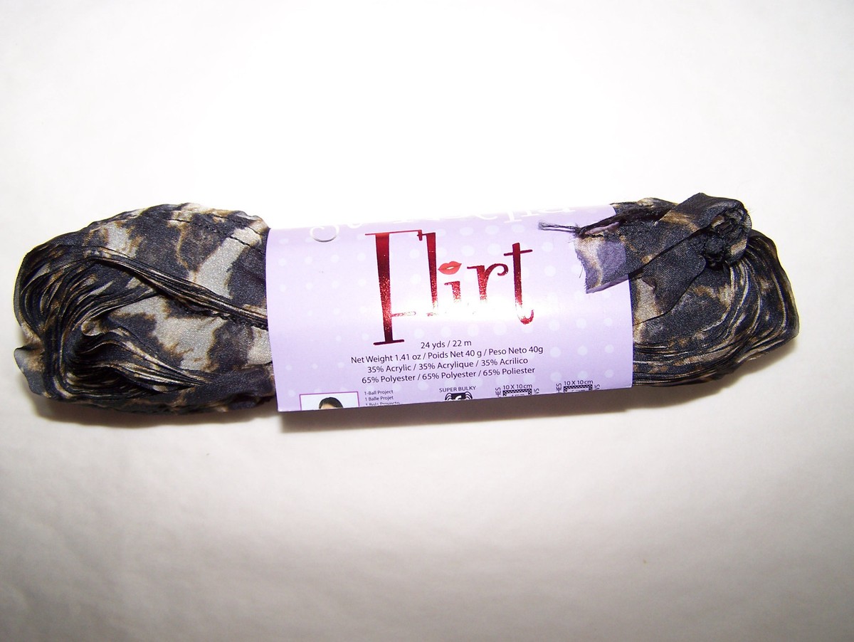 Starbella Flirt Yarn In Malaya - Super Bulky Ruffled Knitting & Crochet Yarn