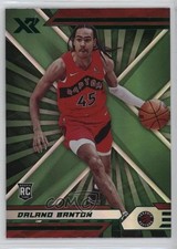 2021-22 Panini Chronicles Xr Green Dalano Banton #372 0b3