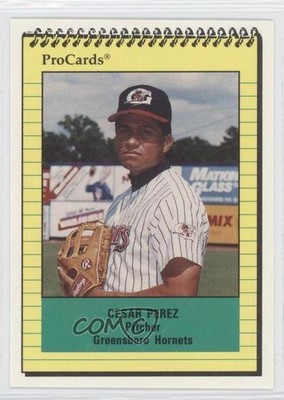 1991 ProCards Minor League Cesar Perez #3056 0f4