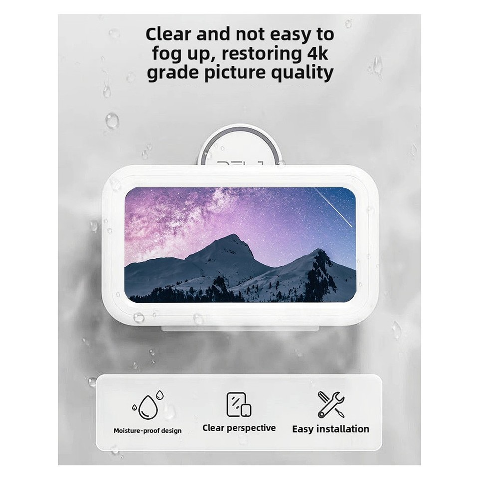 Rotated Phone Rotating Mobile Phone Holder for Bath Room Rectangle D6N31239 | eBay UK