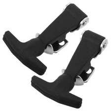  Rubber Hood Catch Stainless Toolbox Latch Kit Flexible T-handle Draw