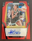 Kamilla Cardoso 2025 Panini Prizm WNBA - Signatures #SG-KC Red Prizm /99 (AU)