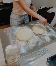 Spianatoia Professionale in Acciaio Inox 18/10 – Piano 80 × 60 cm