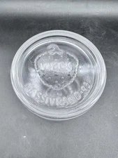 Vintage German Weck Canning Barrel Jar 3/4 L Rillenglas Sour Dough Weck