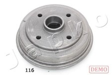 JAPKO Bremstrommel 56116C passend für NISSAN