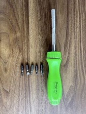 Snap-on Ssdmr4b Asa204ag Minipick Ratchet Screwdriver Set Green