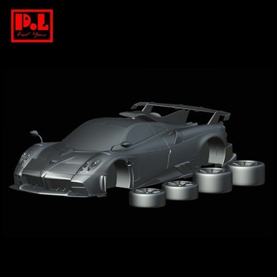 STL File - Pagani Huayra Imola (2020) - 3D Print 1/87 64 43 32 24 18 12 10 8 BBR
