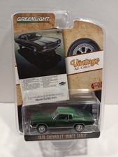 Greenlight 1970 CHEVROLET MONTE CARLO 1:64 Diecast - Vintage Ad Cars