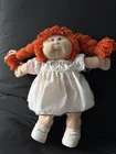 Vintage 1985 Cabbage Patch Doll: Sibyl Myra DOB 10/1. Red braids, blue eyes, HM9