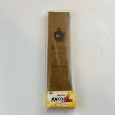 Krisp Beauty Straight Edge Razor Barber Shavette Beard Shaving Tool 10 Blades Ne