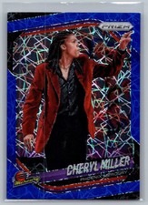 2025 Panini Prizm WNBA #134 Cheryl Miller Blue Velocity Prizms