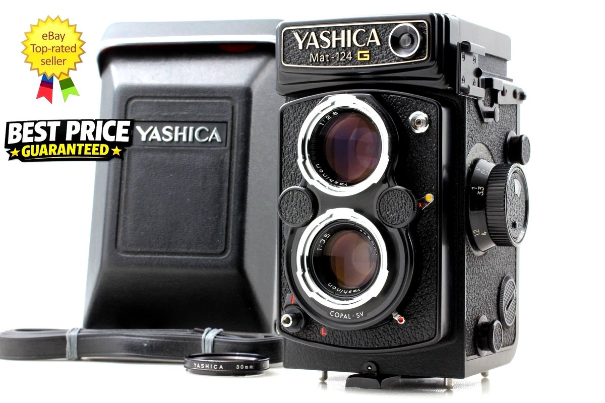 フィルムカメラ Yashica Mat 124G 6x6 TLR Medium Format Preços baixos em Yashica Mat 124G câmeras de Filme de Médio