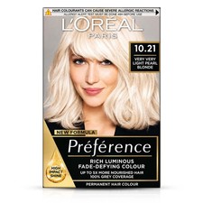 Image of L'Oreal Preference 10.1 Very Very Light Pearl Blonde Permanent Hair Dye