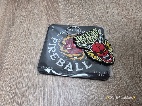 Stranger Things - Hellfire Club Bumper / Gift Set /Tasse, Untersetzer,  Anhänger - Bild 6 von 9