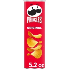 Pringles Potato Crisps Chips, Lunch Snacks, On-The-Go Snacks, Original, 5.2oz