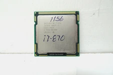 Intel Core i7-870 3.6 GHz 4 Cores 8 Threads LGA 1156 CPU