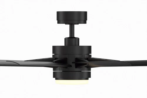 56" Fanimation Odyn Custom Black LED Smart Ceiling Fan - Picture 7 of 9