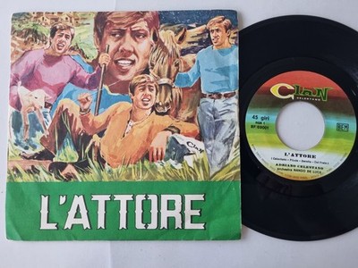 Adriano Celentano - L'Attore 7'' Vinyl Italy