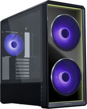 LANCOOL 217 INF Infinity Mirror Computer Case, Mid-Tower ATX PC Case W/ 3 Pre-In